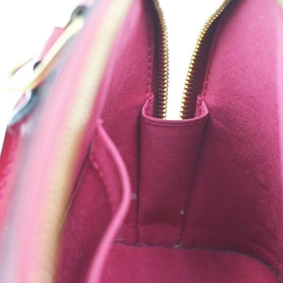 LOUIS VUITTON Alma BB Shoulder Bag Monogram Vernis Leather PK M91771 24KC168 - Picture 12 of 14